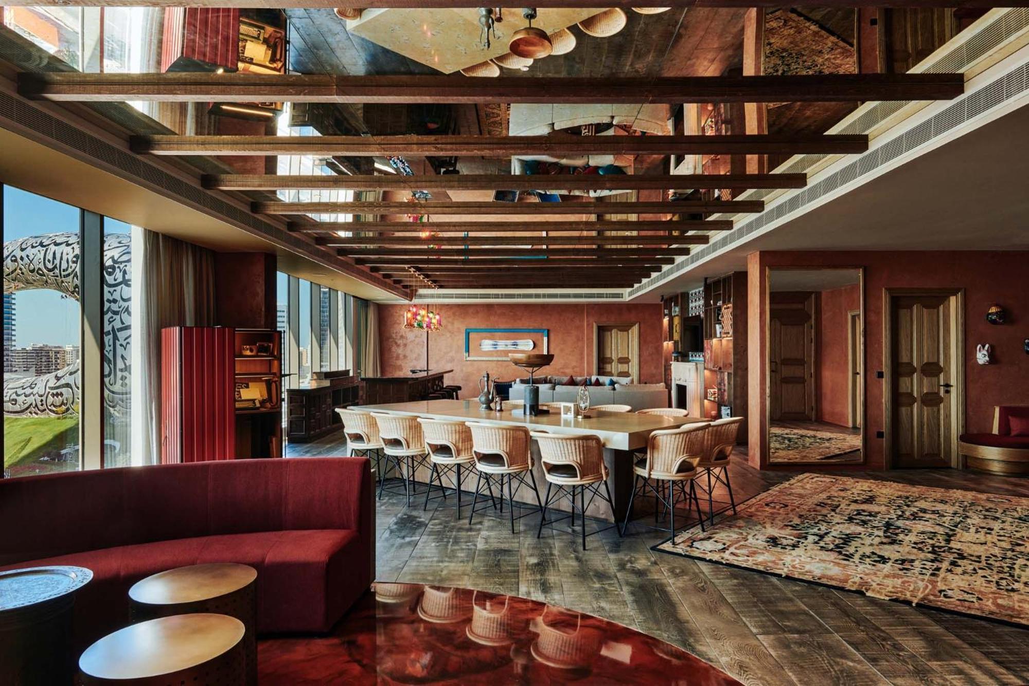 25Hours Hotel Dubai One Central Bagian luar foto The 10th floor of the hotel